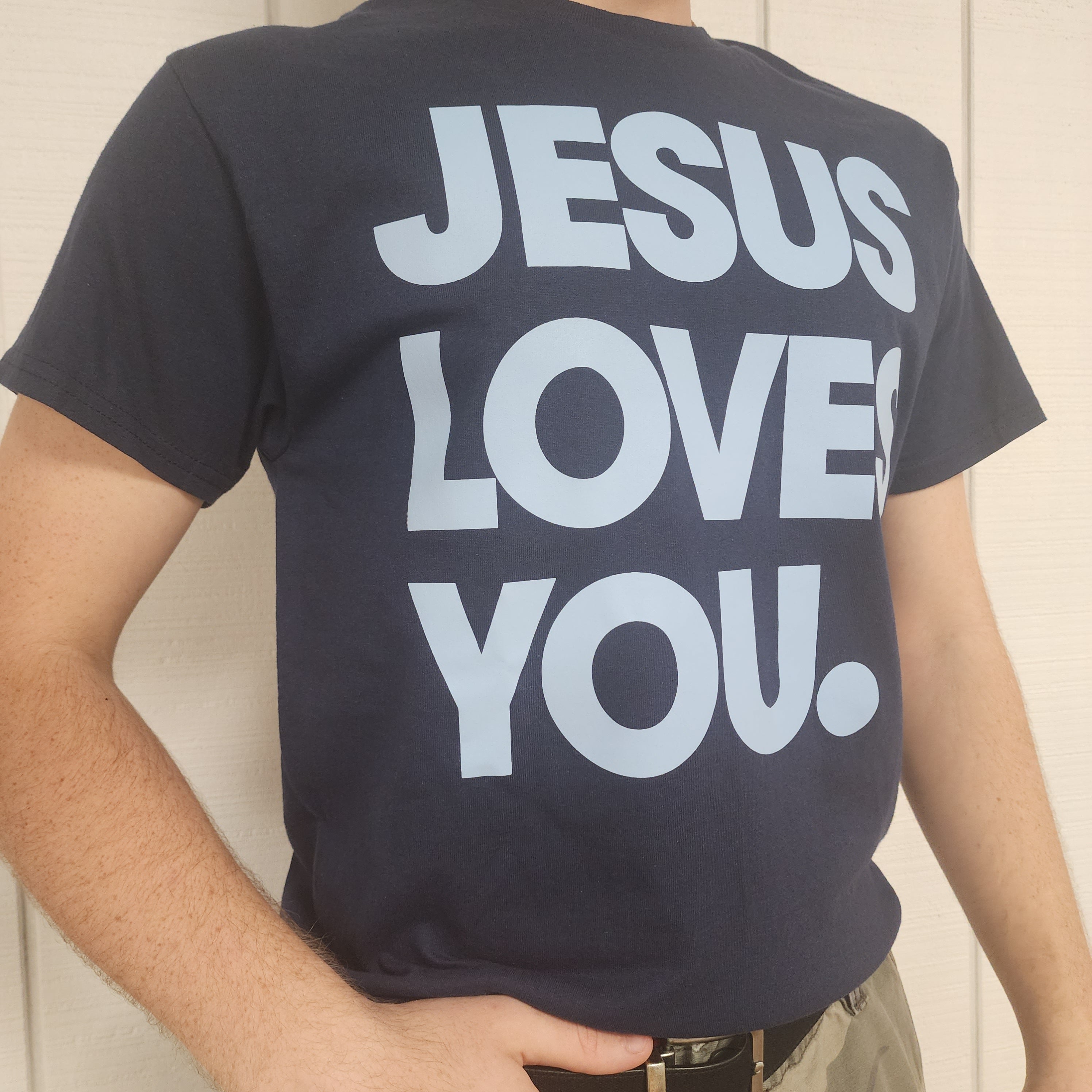 Jesus Loves You (Navy)