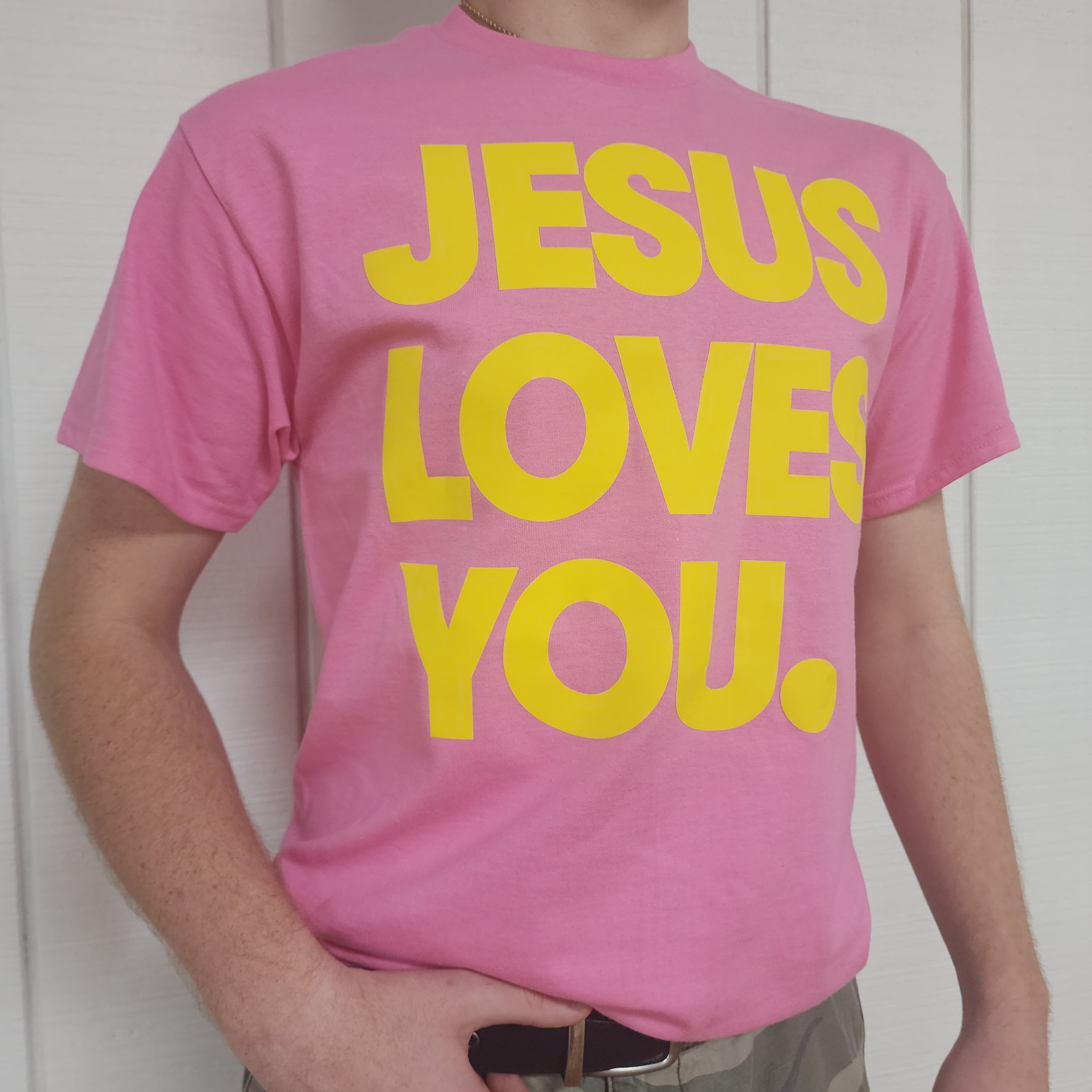 Jesus Loves You (Pink)
