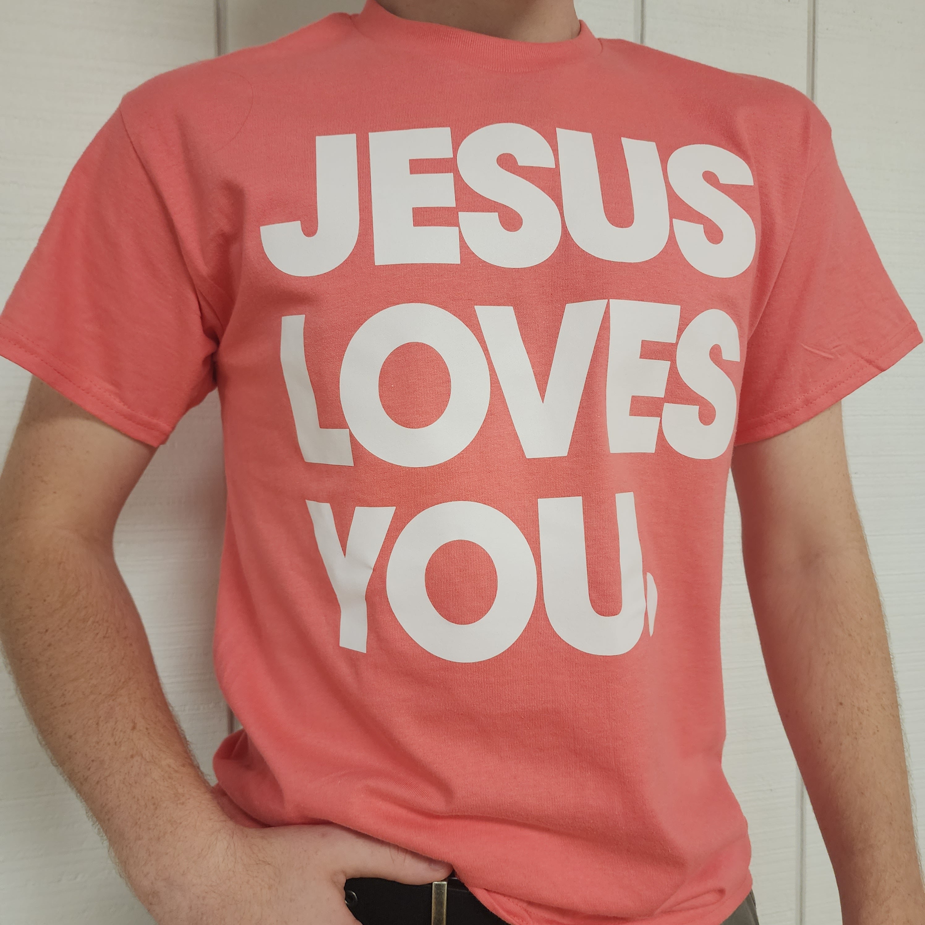 Jesus Loves You (Coral)
