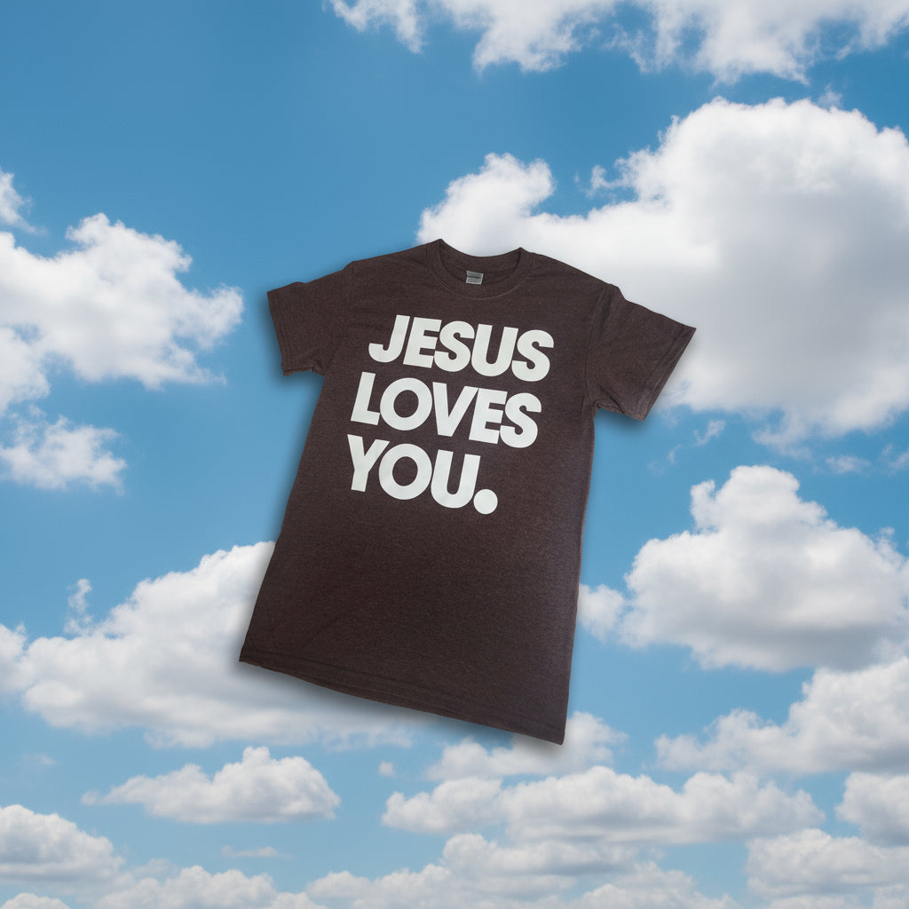 Jesus Loves You (Brown)