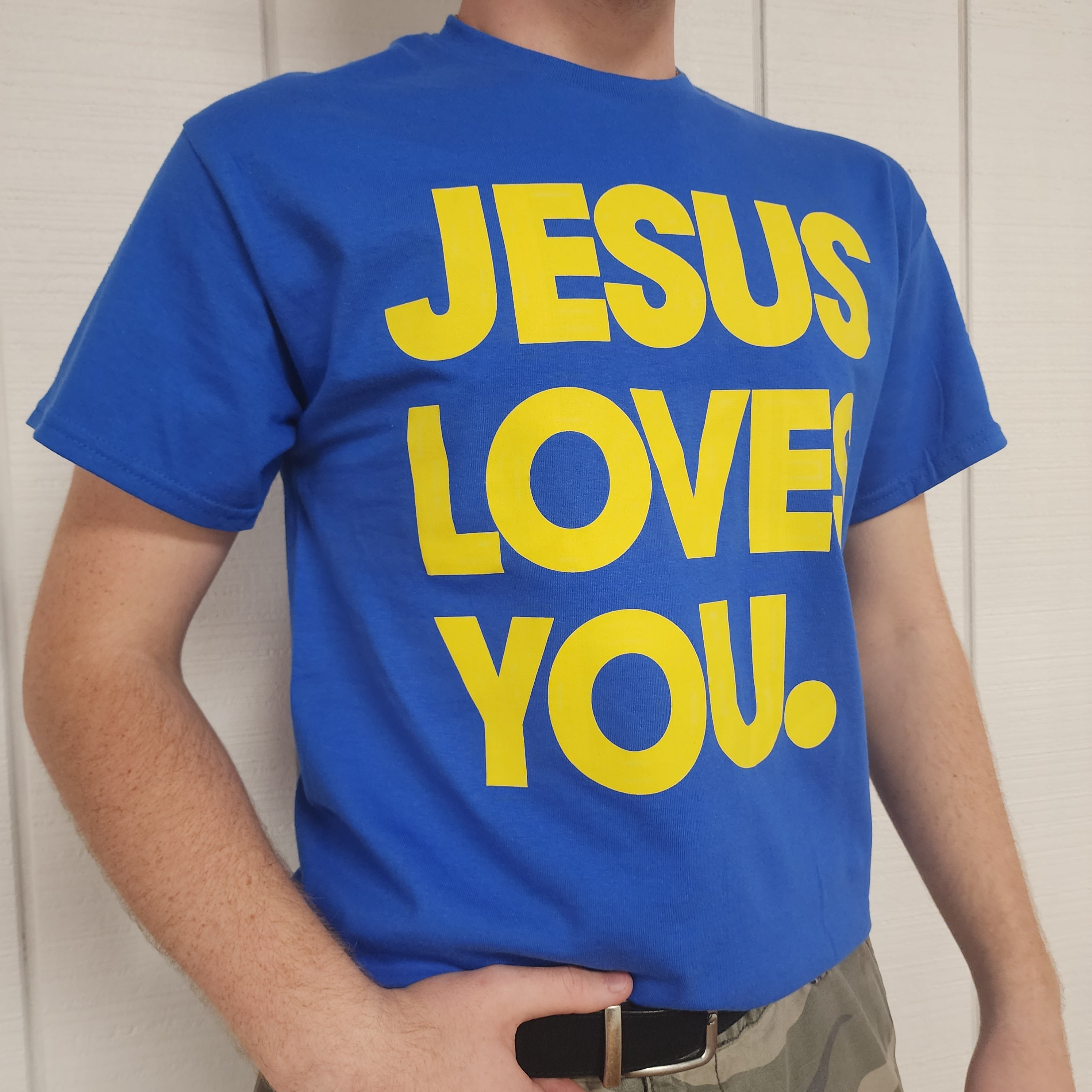 Jesus Loves You (Royal Blue)