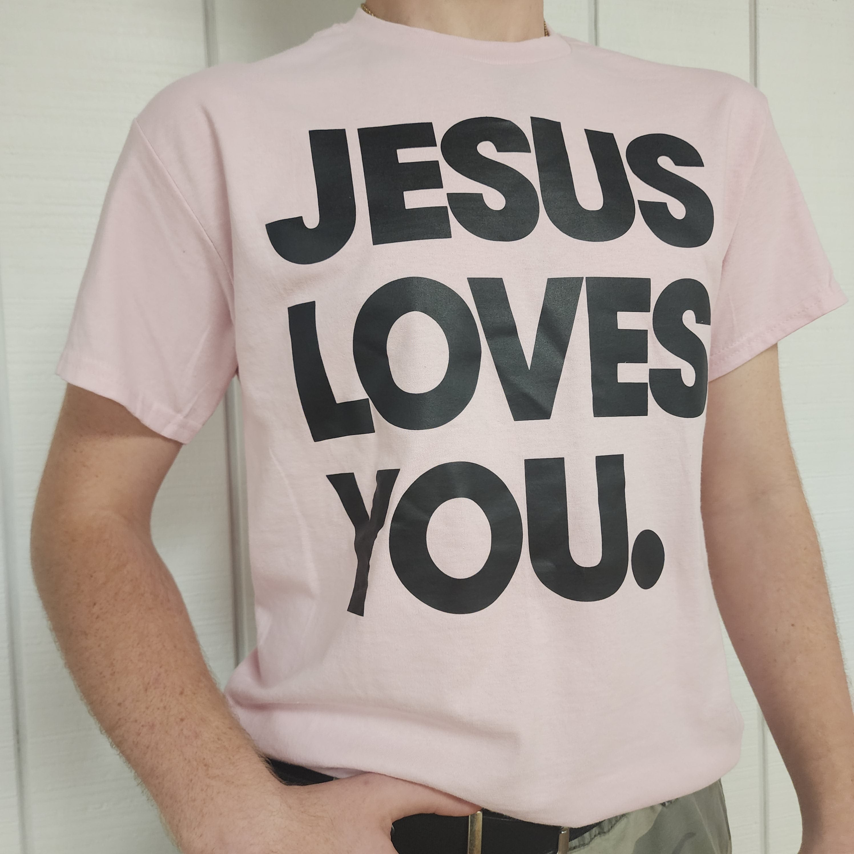 Jesus Loves You (Light Pink)
