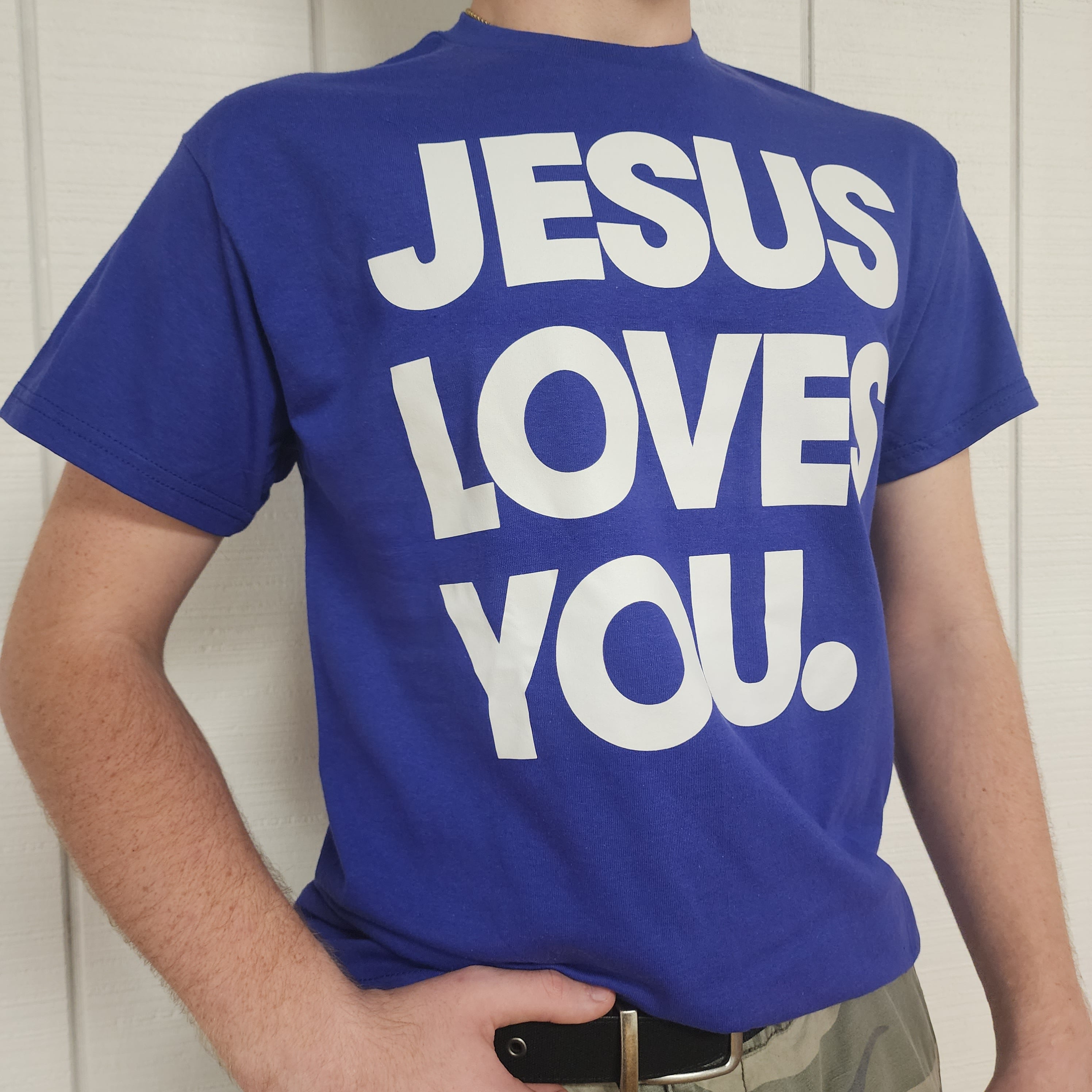 Jesus Loves You (Purple)