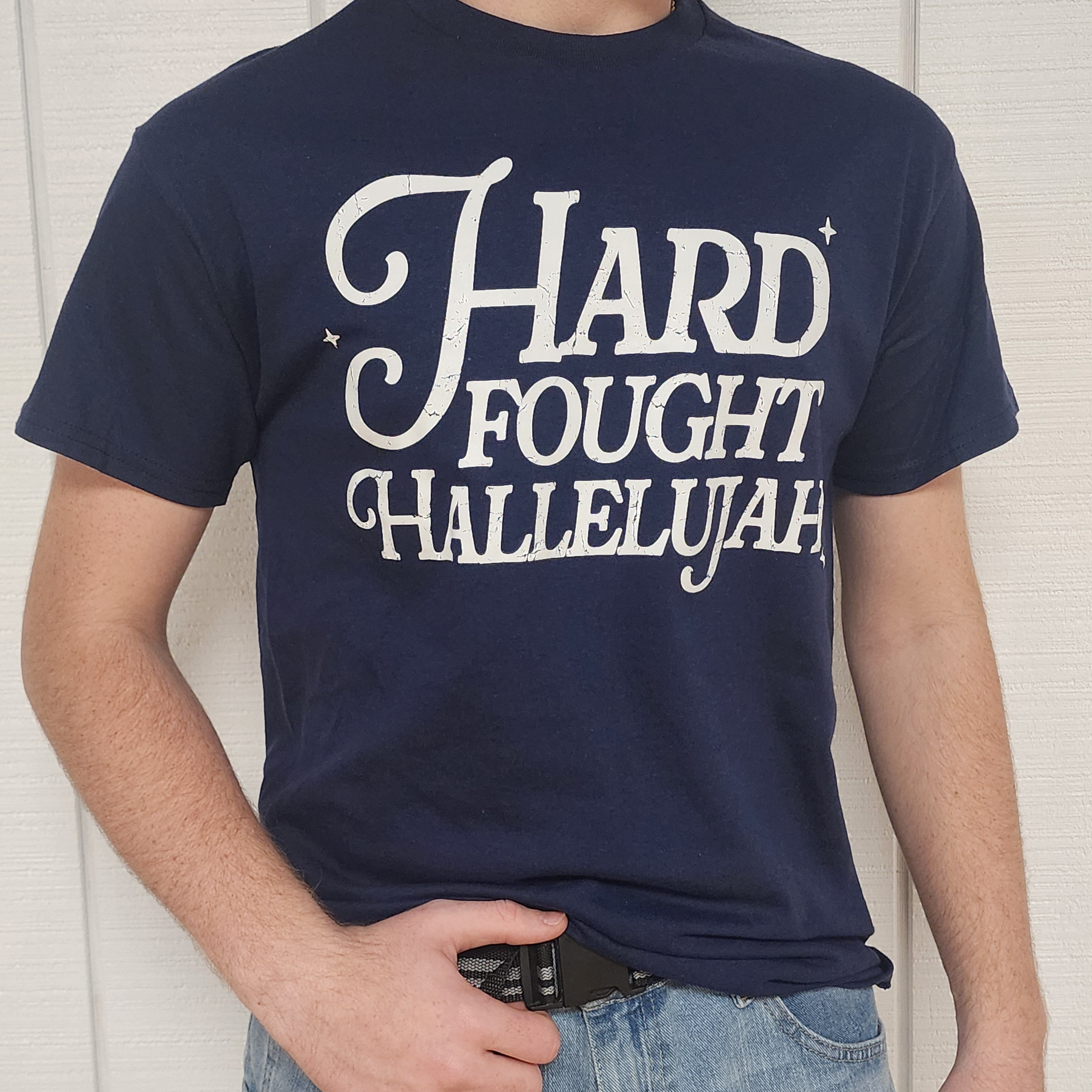 Hard Fought Hallelujah (Navy)