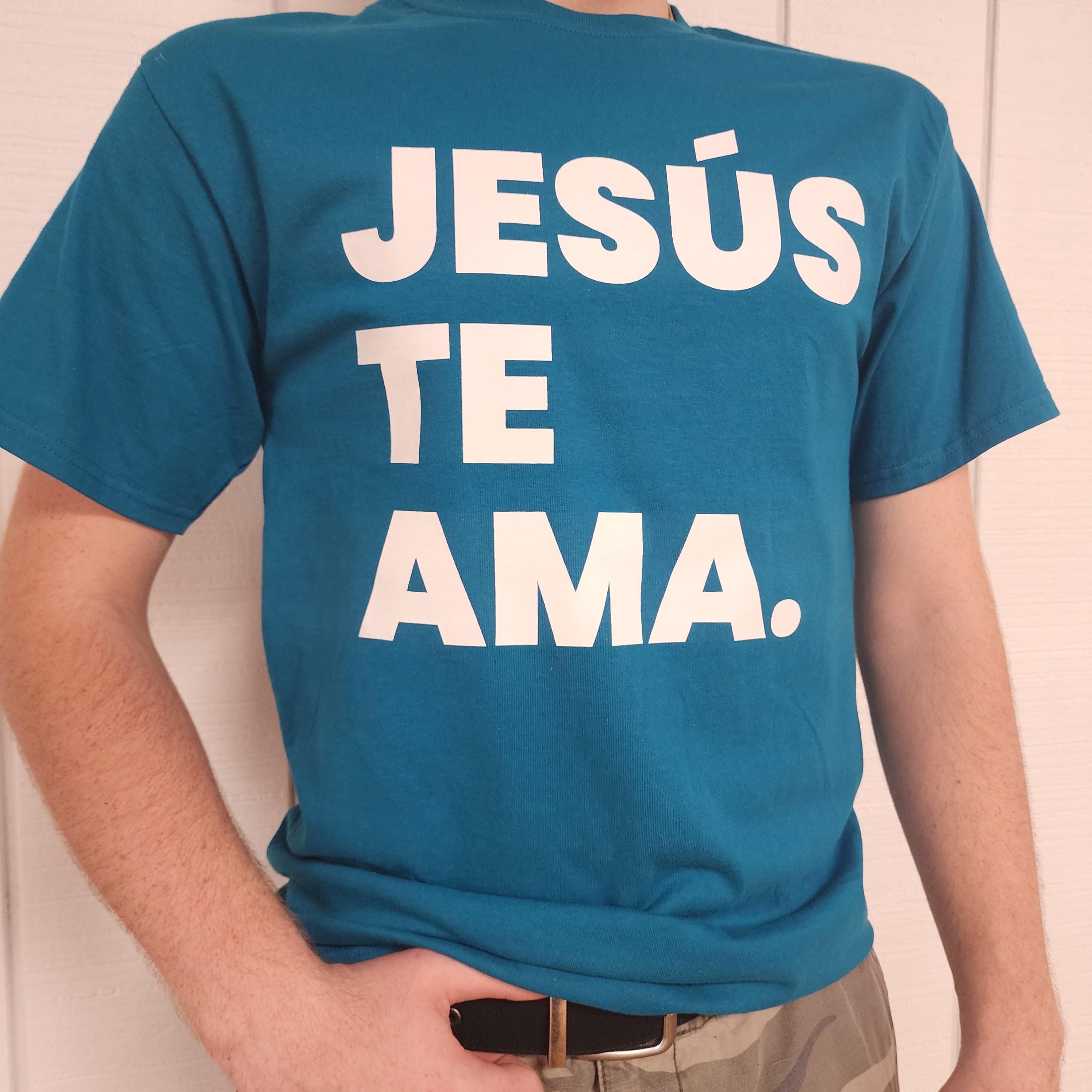 Jesus Te Ama (Teal)