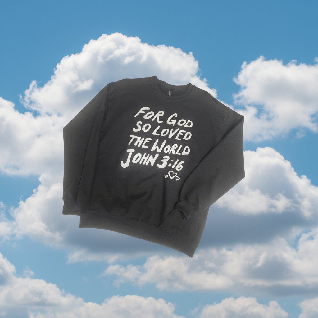 For God So Loved The World Crewneck Sweatshirt