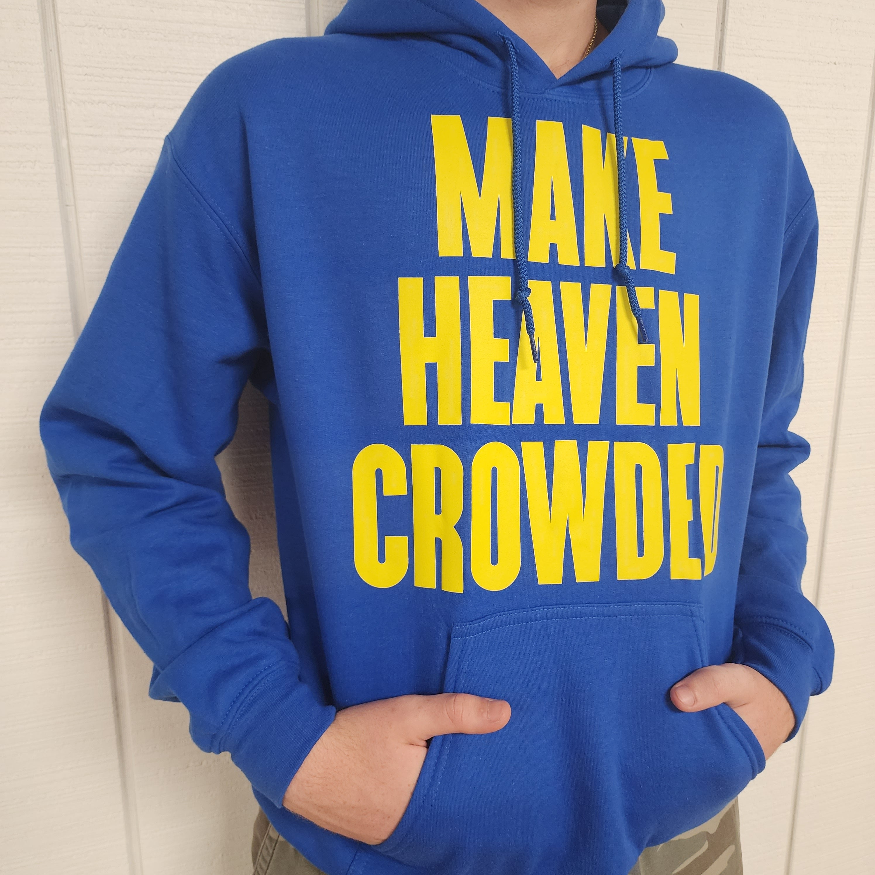 Make Heaven Crowded Hoodie (Blue)